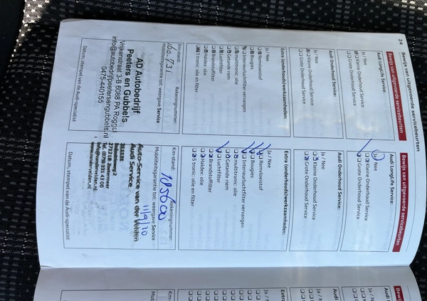 Audi A4 cena 31900 przebieg: 209000, rok produkcji 2011 z Radom małe 137